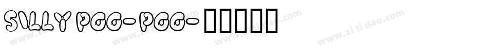Silly Poo-Poo字体转换